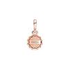 Me Glücksflaschenverschluss Mini 3D Personalisierter Anhänger Unisex Accessoires Roségold 789661C01