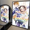 Anime Classic Medalist Vintage Posters Sticky Retro Kraft Paper Sticker DIY Room Bar Cafe Kawaii Room Decor
