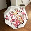 1pc Christmas, Deer Pattern Umbrella Design Automatic Opening and Closing Umbrella, High-quality Travel Umbrella, Lightweight and Portable, -17