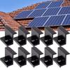 10Pcs End Clamp Spare Parts Accessories PV Replacement Solar Panel 30mm/32mm/35mm/40mm Assembly Mount Brand New