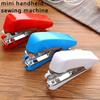 1pc Mini Handheld Sewing Machine Portable Manual Portable Sewing Tool with Adjustable Tension Knob for Home, Office Sewing Accessories