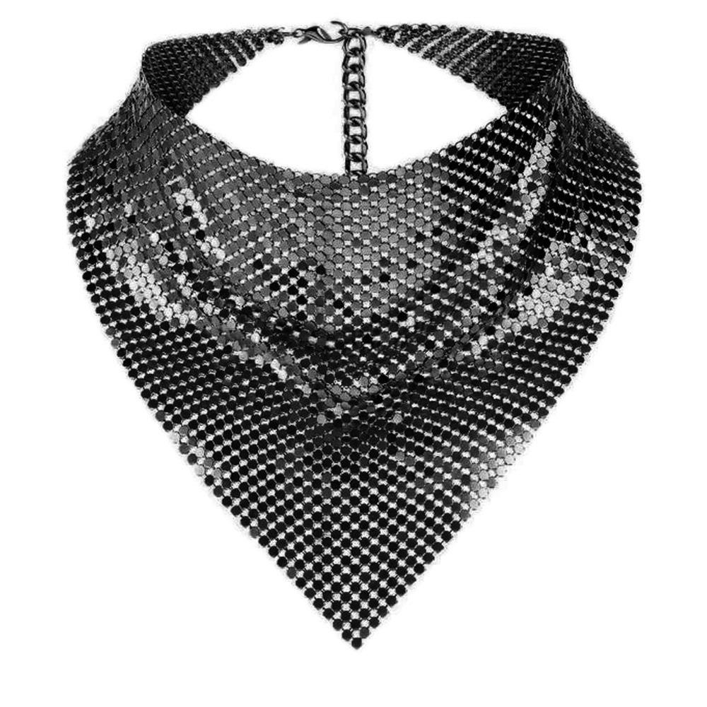 Headscarf Sequined Triangle Scarves Korean Style Bandanas Fashion Shawl Headband  Men
