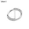 T-shirt Pearl Fixed Buckle Shirt Hem Decorative Buckle Silk Scarf Buckle Clothes Tighten Knotted Buckle Ring