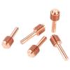 5pcs Electrode Nozzle Tip Nozzle Tips for  30   Cutting Torch Tellurium Copper Material Metal Cutting Consumables 3 Types of Nozzle Tips