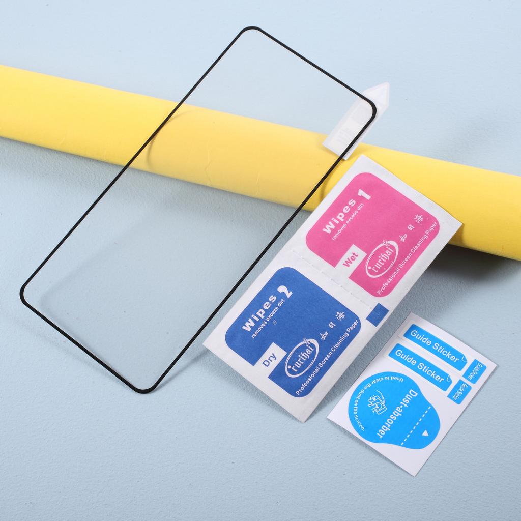 RURIHAI 2.5D Solid Defense Tempered Glass Screen Protection Film for Google Pixel 4a 5G