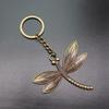 Pendant Bee Butterfly Insect Theme Keychain Floral Bug Charm Key Ring Nature Lover Gift For Jewelry Making DIY
