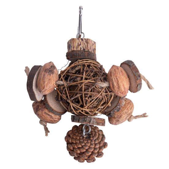 Parrot Toy Fine Workmanship Bite Resistant Teeth Grinding Hanging Pet Parrot Bite Toy Pet Supplies