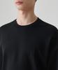 MUSINSA STANDARD Flat Terry Oversized Double Layer Sweatshirt [Black]