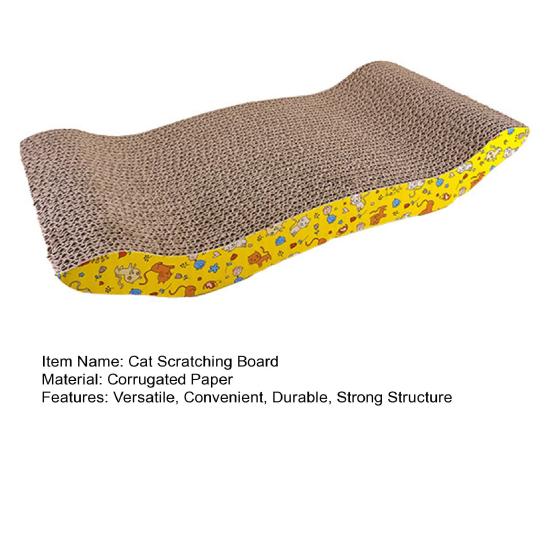 Yousheng Cat Scratching Board Corrugated Paper Cat Scratcher Durable Honeycomb Structure Claw Grinding Cardboard Pet Supplies
