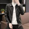 Handsome Men's Leather Jacket Men's Brand Fleece Warm Leather Jackets Men Autumn Winter New Trend Plus Size