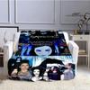 EvaneScence Band Retro Printed Blanket Fashion Warm Blankets Flannel Blanket Bed Linings Home Travel Blankets Birthday Gift