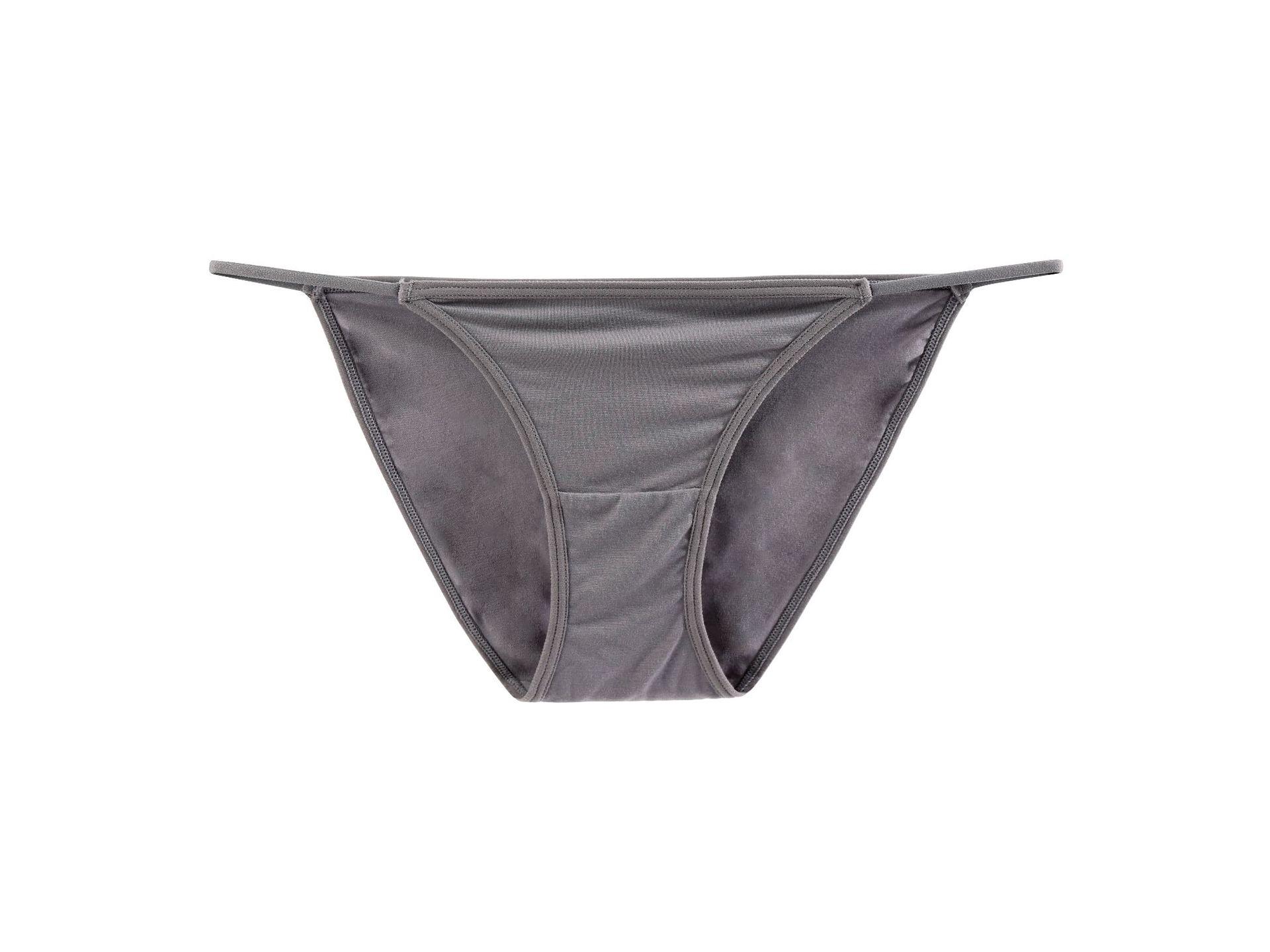 

Японские хлопковые трусики-стринги с низкой посадкой Large