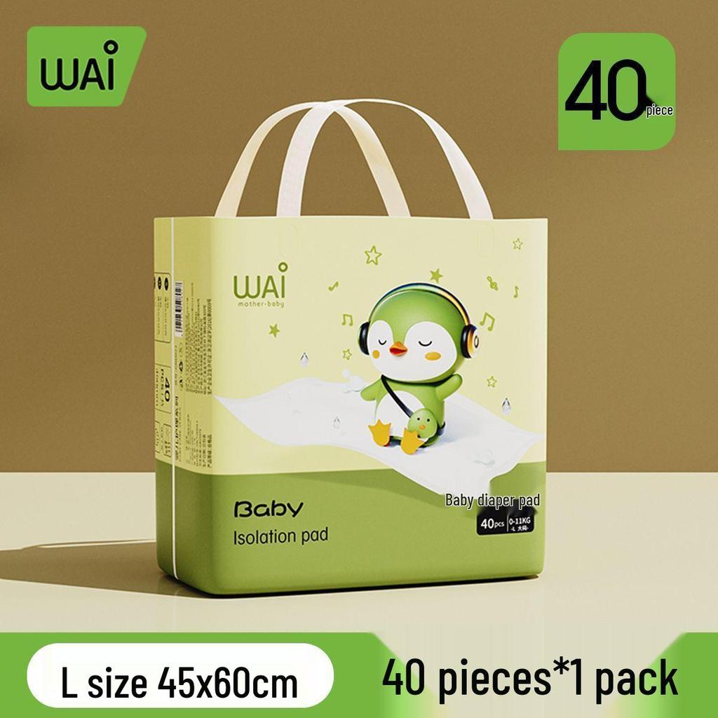Wow Love Wasserdichte Einweg-Urinpads für Neugeborene - Große Größe