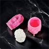 Candle Moulds Hand Castings Molds DIY 3D Silicone Mould Delicate Candle Silicone Handicrafts Moulds for Candle Making