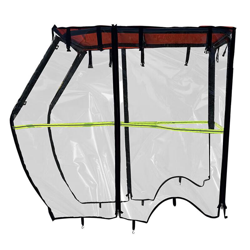 Green Seeker Dreirad Transparenter Regenschutz