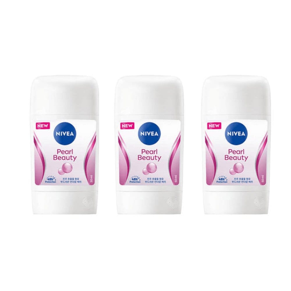 

Nivea Deodorant Pearl & Beauty Stick 50ml X 3