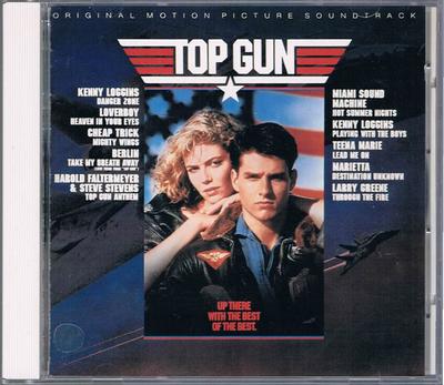 TRILHA SONORA EM CD - Top Gun - Filme Original S 32DP490 CBS/Sony 1986 Trilhas Sonoras e Musicais do Japão