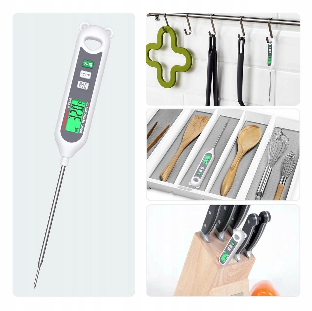 Digital Kitchen Thermometer For Food Meat Cooking Pin -50 +300°C