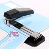 1pc 360 Degree Rotating Stapler Head Desktop Stapler Staples Sharp Chisel for Office Stationery School Home