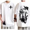 T-shirt One Piece Portgas D Ace da Uomo Puro Cotone Grafica Anime Casual Streetwear Stampa Morbida Traspirante Vestibilità Top Streetwears