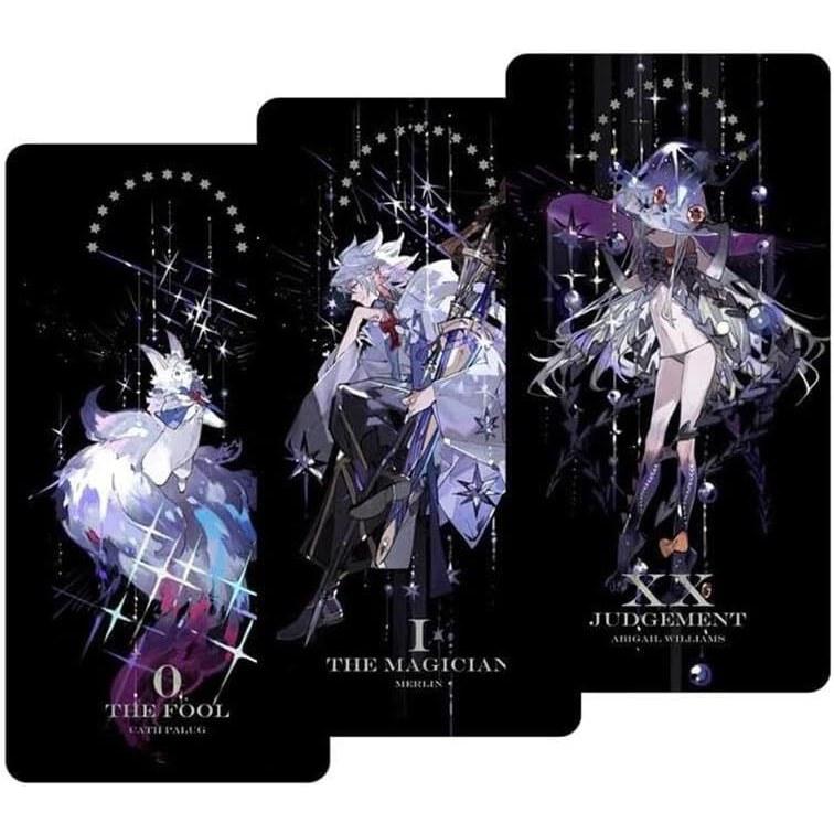 Compatible Fate Tarot Cards FGO Grand Order Anime 23 Pieces Cosplay Props Board Game (23 Cards) Parallel Import