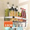 Thickened Wall-Mounted Aluminum Storage Rack