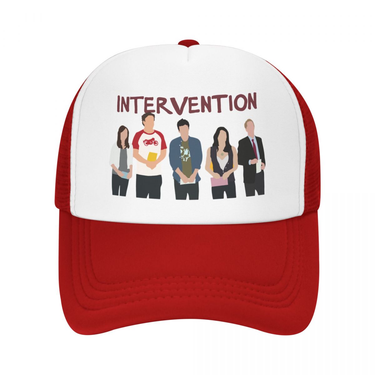 

Custom Intervention How I Met Your Mother Baseball Cap Hip Hop Women Mens Adjustable TV Show Trucker Hat Spring Dad Hat One Size
