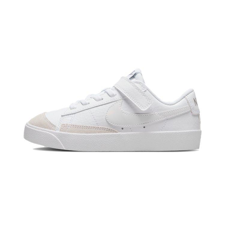 Nike Blazer Low '77 Low top Skateboard Shoes White Children Aged 3 7 Years Old DA4075-110