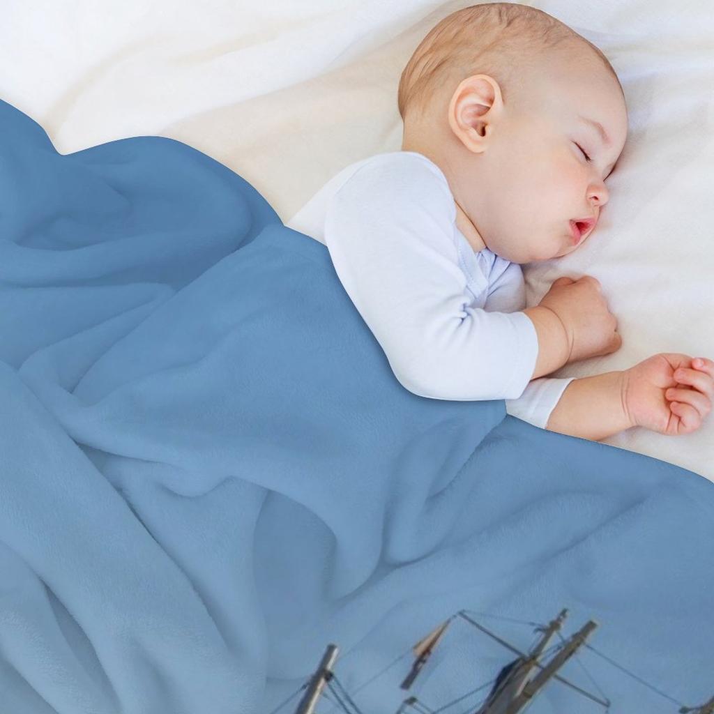 Cap San Diego - Hamburg Throw Blanket Sofa Quilt Luxury Designer halloween Luxury Blankets