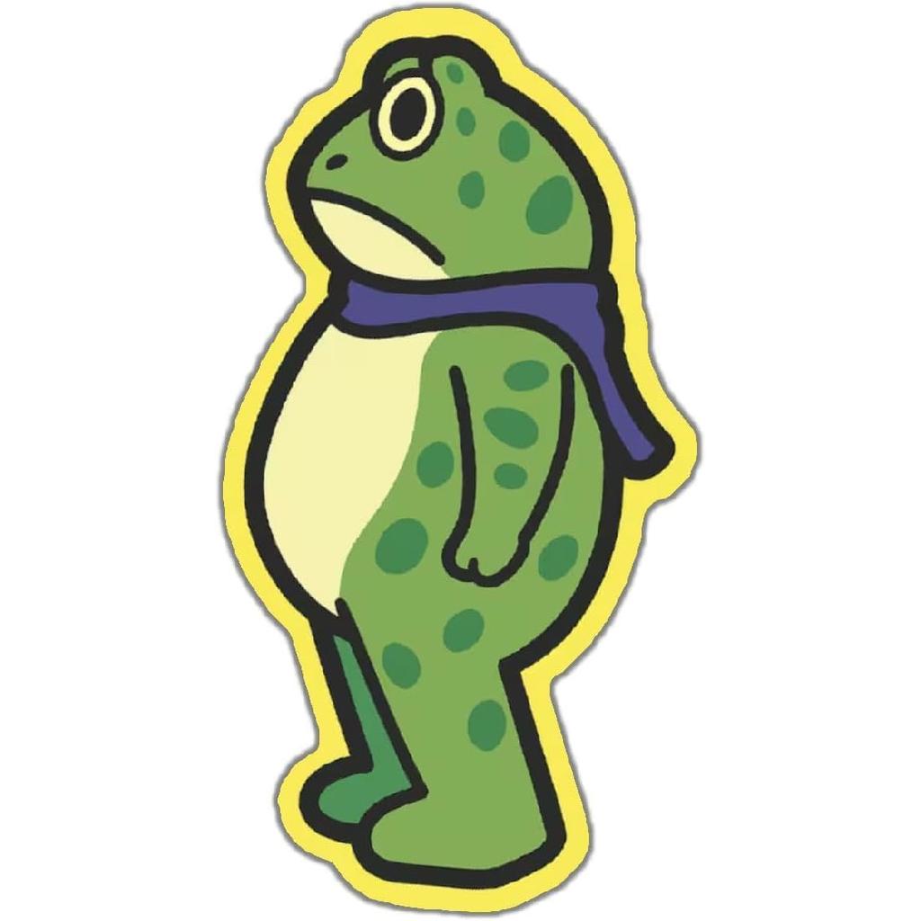 10pcs Frog Again The Machine Protest Sticker, Fog Resist Decal,Bumper Sticker,Merch Decal for Car Laptop Window Sticker-3inch