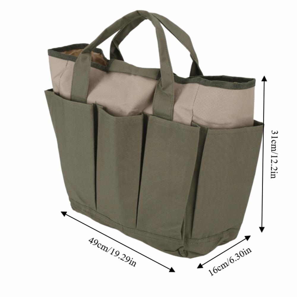 Oxford Cloth Garden Tool Storage Bag Large Capacity Garden Tools Bag  Flower Planting Work