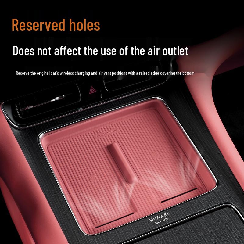 AITO M8 Wireless Charging Anti-Slip Silicone Pad for Car Interior