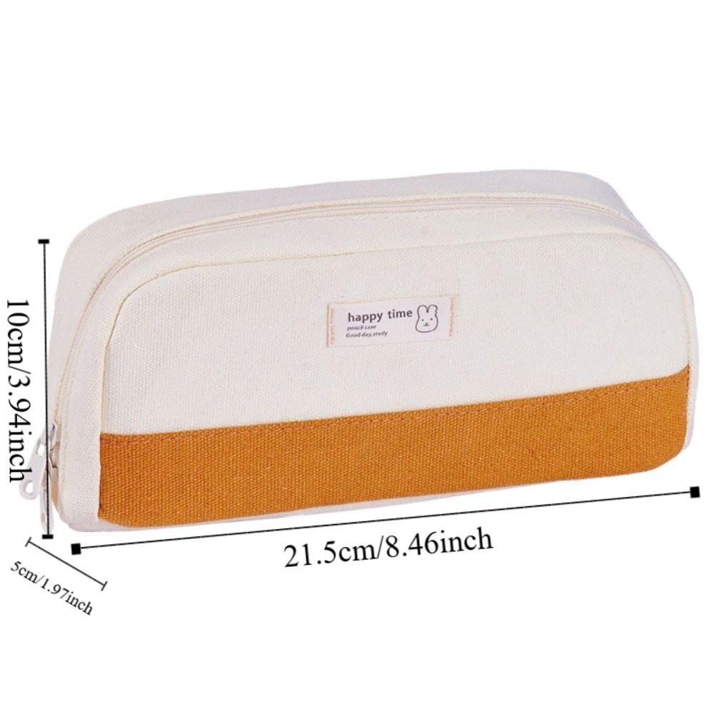 Desktop Organizer Pencil Bag Large Capacity Storage Bag Simple Stationery Bag  Student