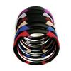 Anti-Slip Wear-Resistant Leather+Ice Silk Universal Steering Wheel Cover for Car-Customized Colors Fashionable Design RENHOGN