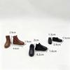 New Fashion 1/6 Doll Shoes Plastic Multistyles Male Doll Boots Shoes Clothes Accessories Fit Foot Length 2Cm Dolls