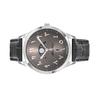 Mathey-Tissot Urban Moon Leather Strap Black Arabic Dial Quartz H411ALAN Men's Watch