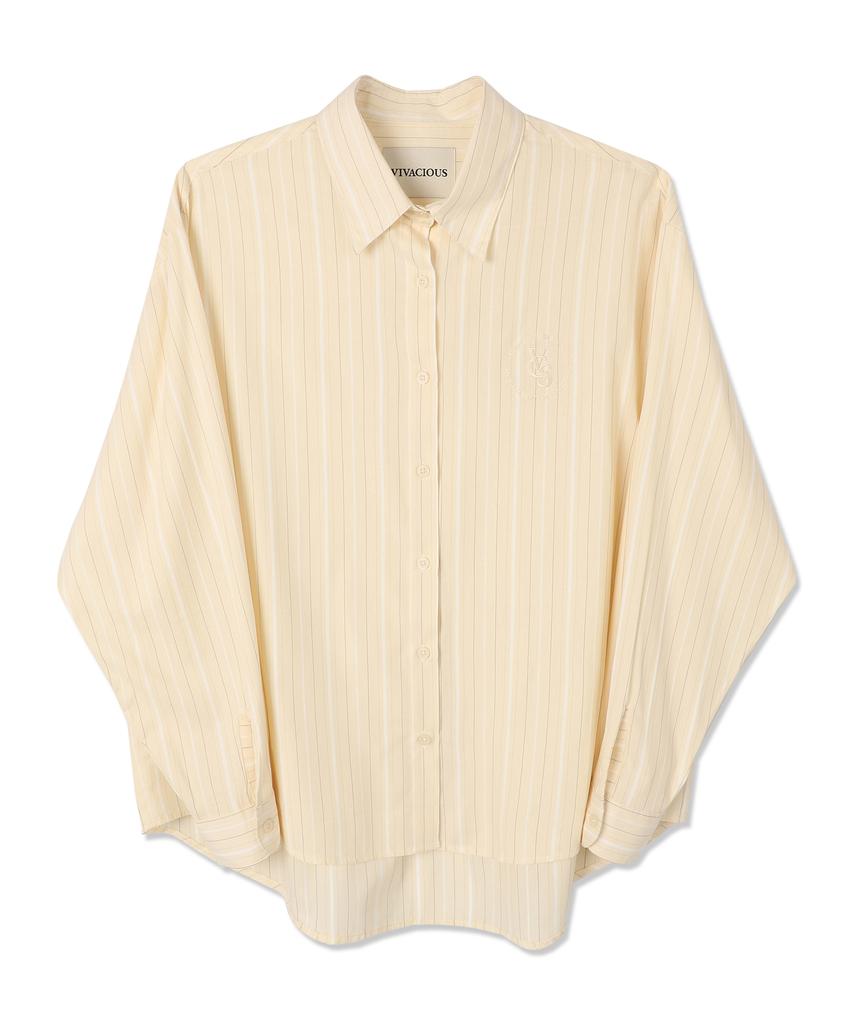 VIVACIOUS Merry Stripe Shirt Pink