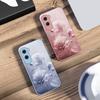 Flower Bud Rose Pink For Honor 200 90 8X 9X Pro Lite P50 P40 Nova 10 11i P60 Magic4 6 Mate 20 50 Tempered Glass Phone Case
