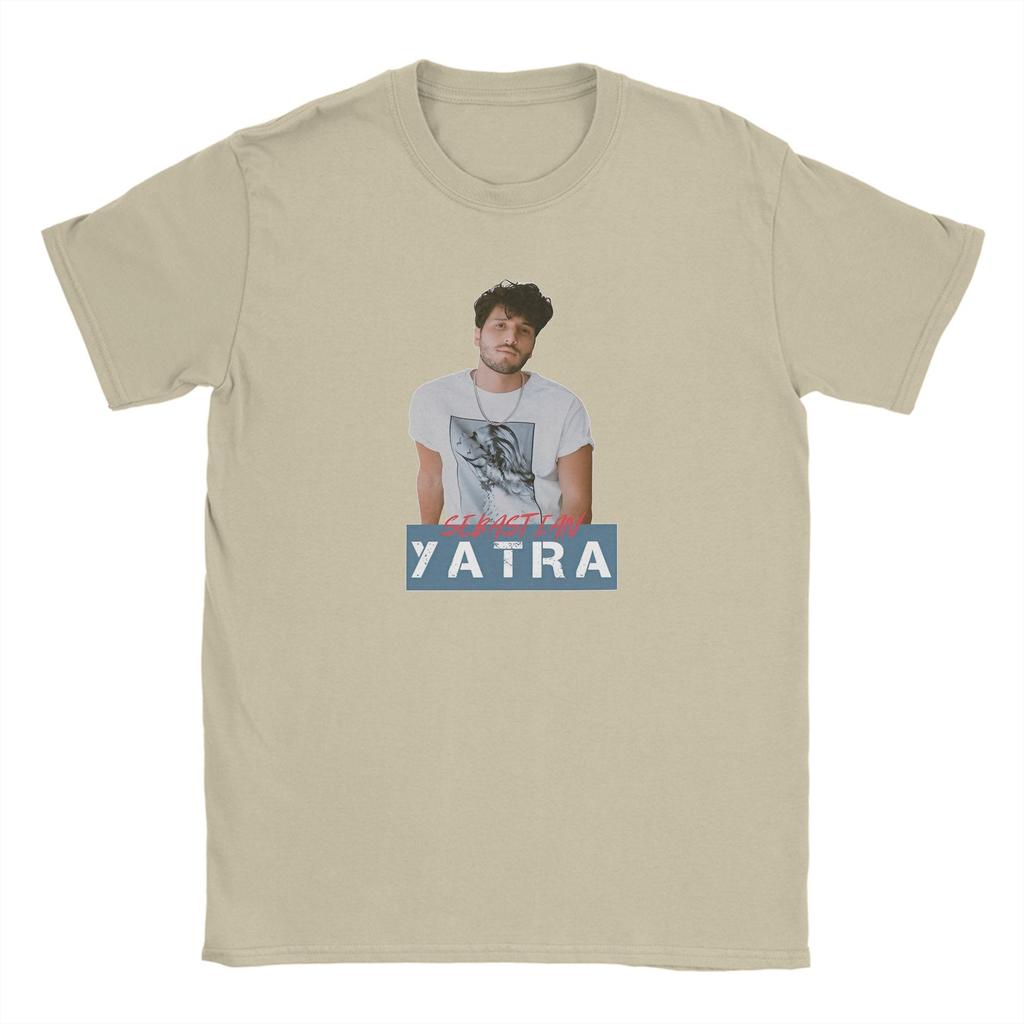 Men's T-Shirts Singer S-Sebastian Y-Yatra Casual Pure Cotton Tee Shirt Short Sleeve  T Shirts Round Collar Clothing Adult