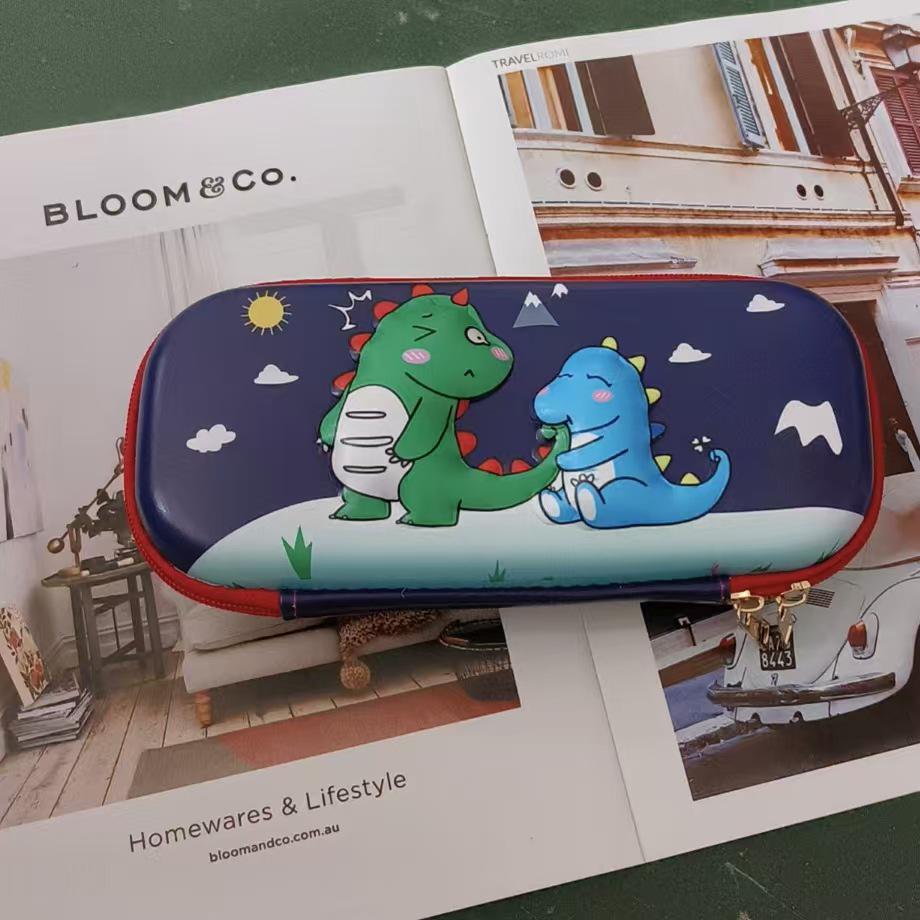 3D Cartoon Pencil Case - Cute, Large Capacity Stationery Bag for Kids, Boys & Girls