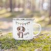 Personalized Mug for Kids Hot Chocolate Custom Animal with Name Mug for Boys Girls Handle Cup Birthday Party Favors Child's Gift