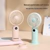 Smart USB Rechargeable Handheld Mini Fan with Digital Display