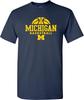 UGP Campus Apparel NCAA Basketball Hype Logo, Team Color T Shirt, College, University