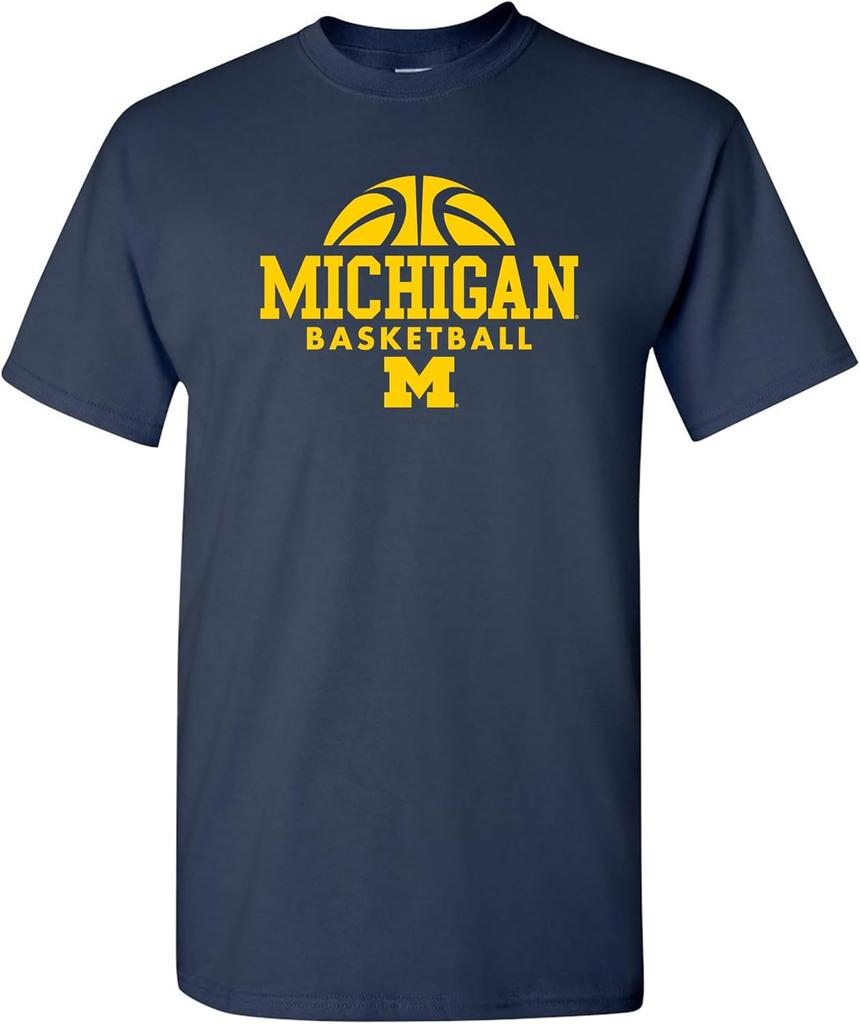 UGP Campus Apparel Maglietta NCAA Basketball Logo Hype, Colore Squadra, College, Università
