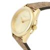 Coach Grason Signature C Canvas Watch, 28mm, Yellow Gold Dial, Quartz Watch, Women's, Brown, 14504107
