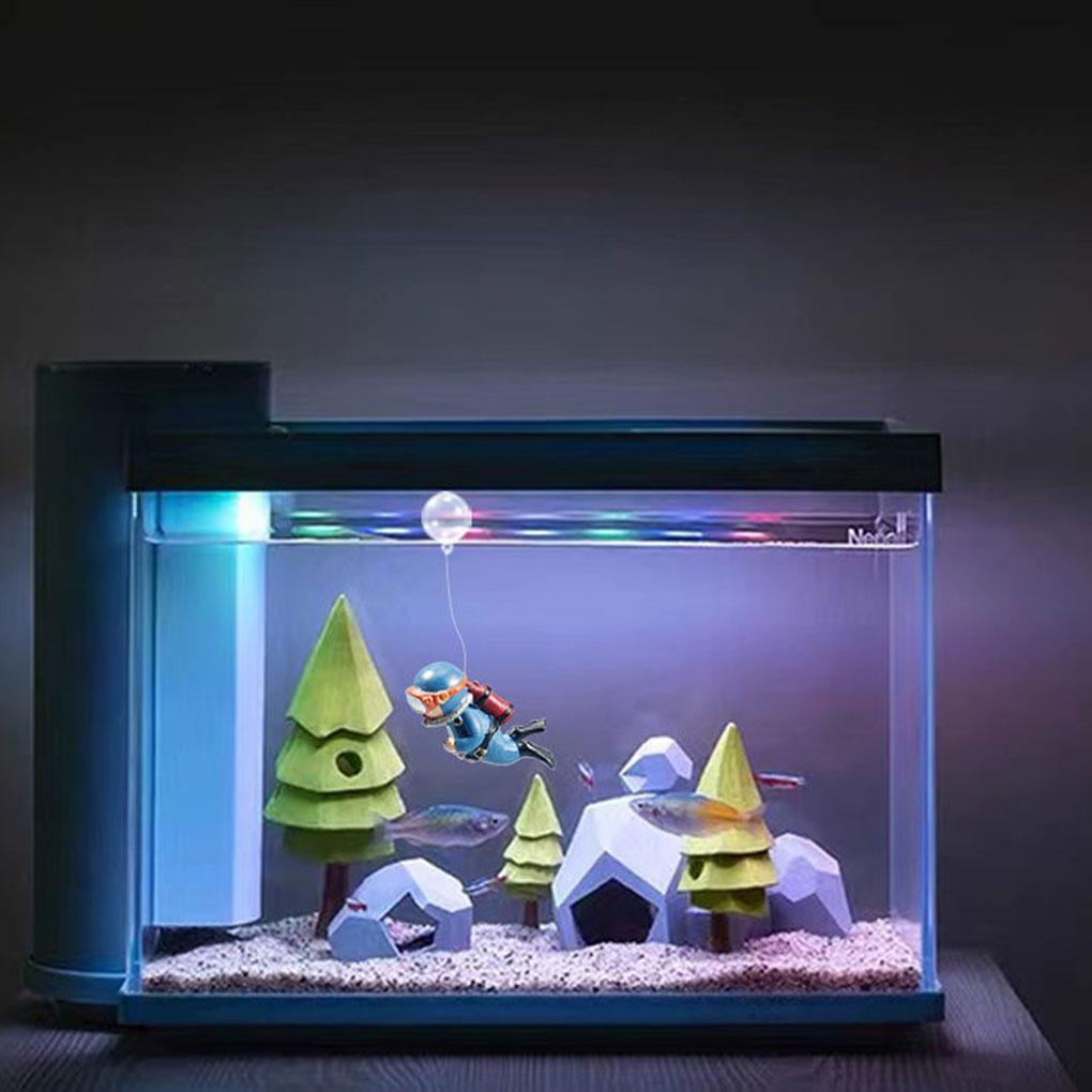 Aquarium Decoration Resin Mini Ornaments Home Hotel Bar Office Fishtank Under the Water Scenery Suspended Art Crafts Gifts
