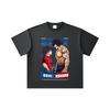 260 GSM Double Yarn 32 Count 100% Cotton Baki V2 Baki Ashura Print Unisex Heavy Cotton T Shirt