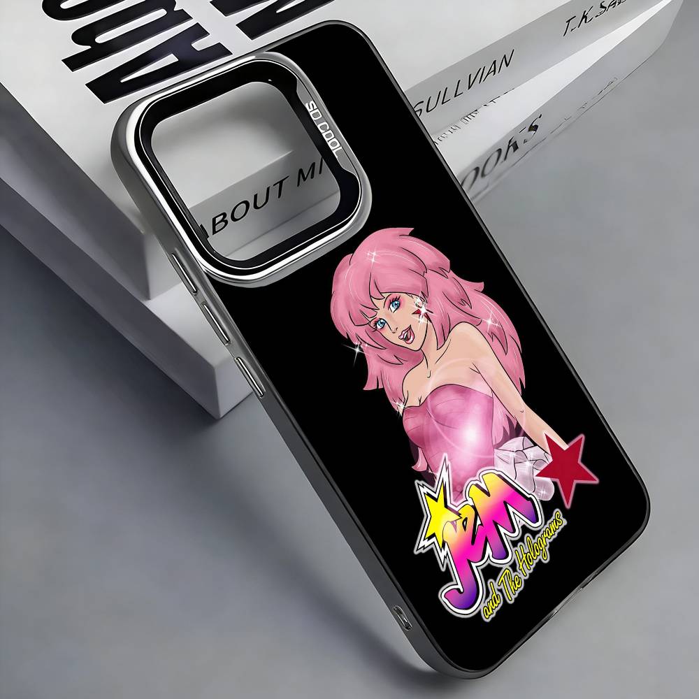 

Musical fantasy J-Jem And The Holograms Colorful Silver Back Phone Case For IPhone 17 16 15 14 13 12 11 Plus Pro Max Plus iPhone16se4