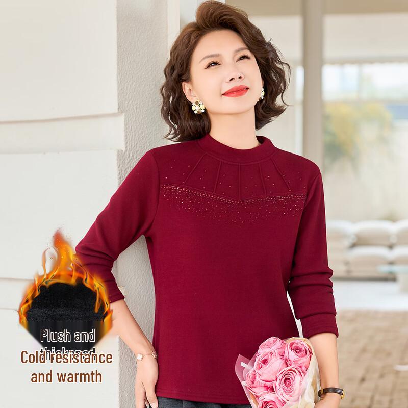 

Пастельный женский плюшевый вязаный свитер с полувысоким воротником XL