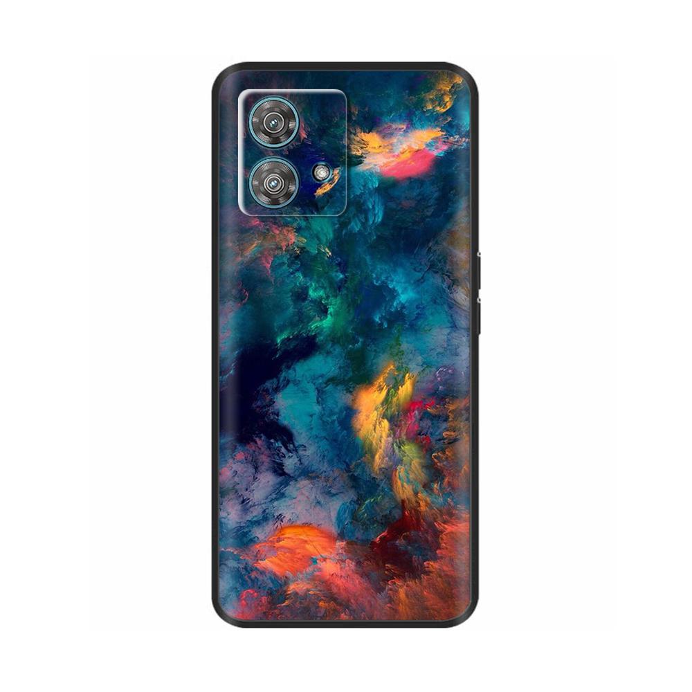 For Moto Edge 40 Neo Case Shockproof Shell Soft Silicone TPU Back Cover For Motorola Moto Edge40 Edge 40 Neo 5G Phone Cases Etui